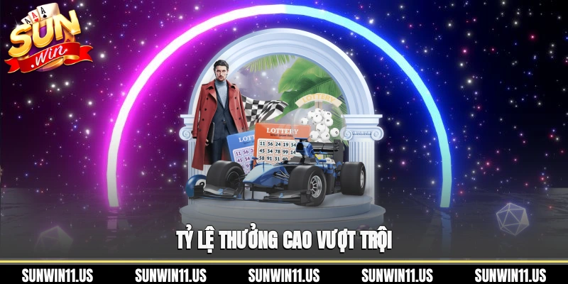 Tỷ lệ thưởng cao vượt trội